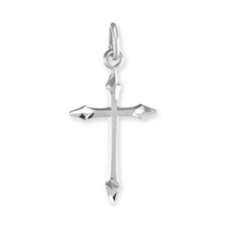 ITI NYC Passion Cross Pendant in Sterling Silver
