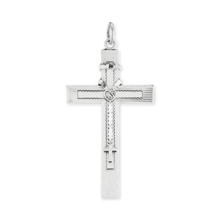 ITI NYC Classic Cross Pendant in Sterling Silver