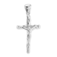 Load image into Gallery viewer, ITI NYC Freeform Crucifix Pendant in Sterling Silver
