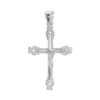 ITI NYC Ornate Crucifix Pendant in Sterling Silver