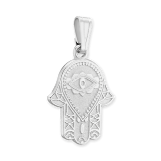 ITI NYC Hamsa Pendant in Sterling Silver