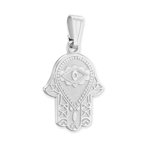 ITI NYC Hamsa Pendant in Sterling Silver