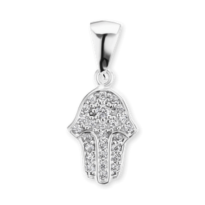 ITI NYC Hamsa Pendant in Sterling Silver