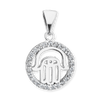 ITI NYC Hamsa Pendant in Sterling Silver