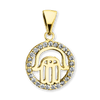 ITI NYC Hamsa Pendant in Sterling Silver
