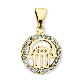 ITI NYC Hamsa Pendant in Sterling Silver