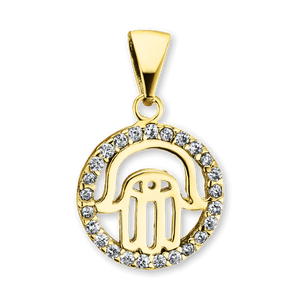 ITI NYC Hamsa Pendant in Sterling Silver