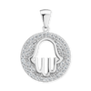 ITI NYC Hamsa Pendant in Sterling Silver