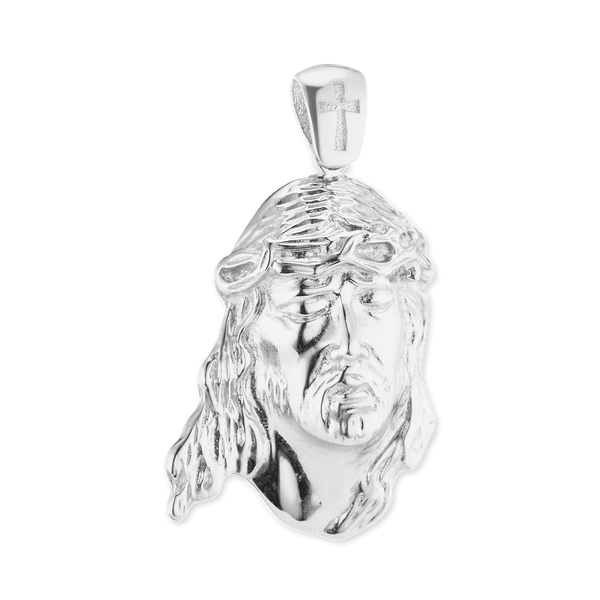ITI NYC Jesus Christ Pendant Medallion in Sterling Silver