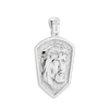 ITI NYC Jesus Christ Pendant Medallion in Sterling Silver
