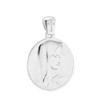 ITI NYC Madonna Pendant Medallion in Sterling Silver