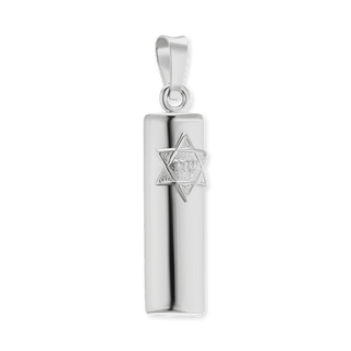 ITI NYC Mezuzah Specialty Pendant in Sterling Silver