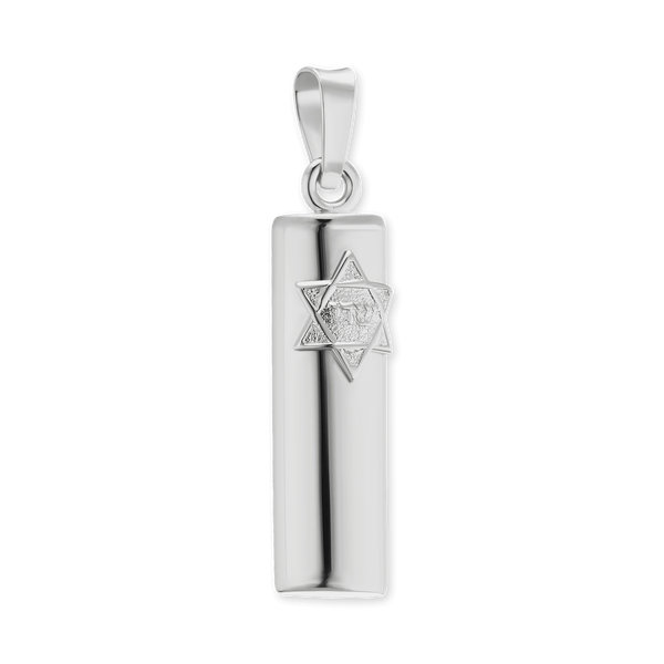 ITI NYC Mezuzah Specialty Pendant in Sterling Silver