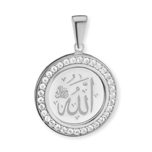 Load image into Gallery viewer, ITI NYC Allah Pendant in Sterling Silver
