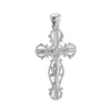 ITI NYC Filigree Vine Crucifix Pendant in Sterling Silver