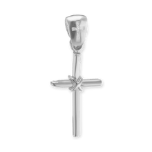 Load image into Gallery viewer, ITI NYC Wrap Cross Pendant in Sterling Silver
