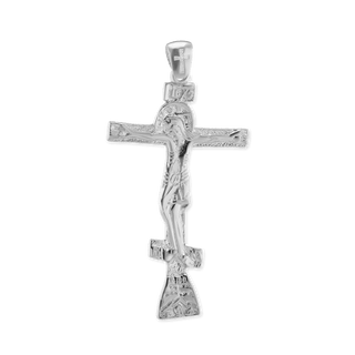 ITI NYC Orthodox Crucifix Pendant in Sterling Silver