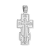 ITI NYC Double-Sided Orthodox Cross Pendant in Sterling Silver