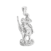 ITI NYC Saint Christopher with Christ Child Pendant in Sterling Silver