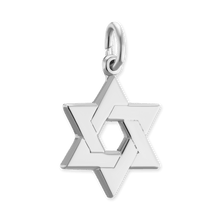 Load image into Gallery viewer, ITI NYC Star of David Pendant in Sterling Silver
