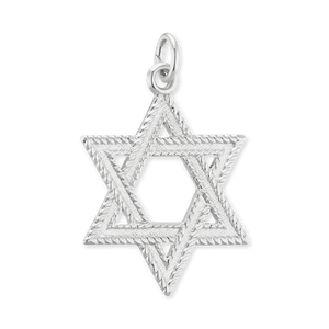 ITI NYC Star of David Pendant in Sterling Silver