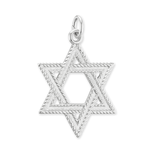 ITI NYC Star of David Pendant in Sterling Silver