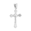ITI NYC Trefoil Crucifix Pendant in Sterling Silver