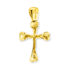 ITI NYC Bone Cross Pendant in Sterling Silver