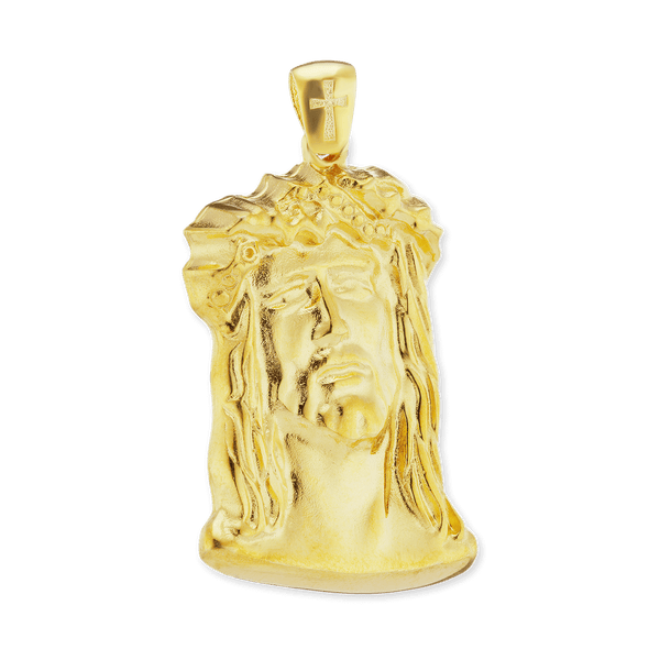ITI NYC Jesus Christ Pendant Medallion in Sterling Silver