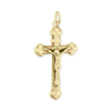 ITI NYC Trefoil Crucifix Pendant in Sterling Silver