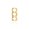Strip Settings for 3 Round Stones (13.50 x 4.80 mm - 14.60 x 6.00 mm)
