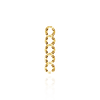 Strip Settings for 5 Round Stones (21.70 x 5.00 mm - 24.40 x 6.20 mm)