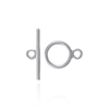 ITI NYC Toggle Pearl Clasps in Sterling Silver