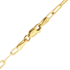 Tribeca Trace Paperclip Bracelet in 14K Yellow Gold