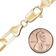 Load image into Gallery viewer, Tribeca Trace Paperclip Bracelet in 14K Yellow Gold
