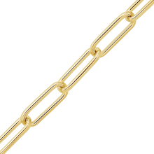 Load image into Gallery viewer, Bulk / Spooled Heavy Round Paperclip Chain in 14K Gold-Filled (5.00 mm - 9.00 mm)

