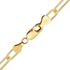 Finished Heavy Round Paperclip Anklet in 14K Gold-Filled