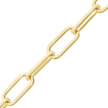 Load image into Gallery viewer, Bulk / Spooled Heavy Square Paperclip Chain in 14K Gold-Filled (9.00 mm)
