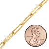 Bulk / Spooled Paperclip Cable Chain in 14K Gold-Filled (1.60 mm- 4.00 mm)