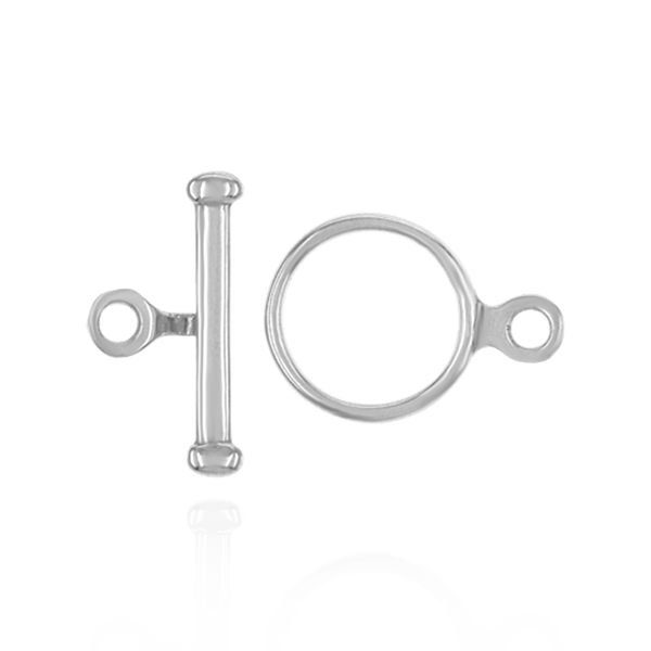 ITI NYC Toggle Pearl Clasps with Ball Ends in 14K Gold