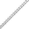 Round 4 Prong Tennis Necklace Chain By The Inch in 14K Gold (No Clasp)