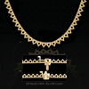 3 Prong Round Tennis Necklace Mounting in 14K Gold (.05 ct / 2.5 mm)