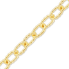 Bulk / Spooled Textured Cable Chain in 14K Yellow Gold (1.90 mm - 3.35 mm)
