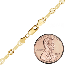 Load image into Gallery viewer, Finished Valentino Anklet in 14K Gold-Filled
