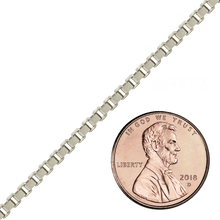 Load image into Gallery viewer, Bulk / Spooled Venetian Box Chain in Stainless Steel (2.50 mm)
