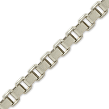 Load image into Gallery viewer, Bulk / Spooled Venetian Box Chain in Stainless Steel (2.50 mm)
