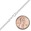 Bleecker St. Box Chain Necklace in Sterling Silver