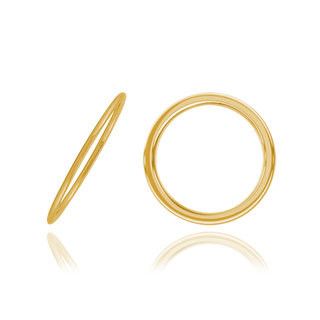 ITI NYC Gold Filled Round Wedding Bands (1.0 mm - 2.0 mm)