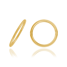 Load image into Gallery viewer, ITI NYC Gold Filled Round Wedding Bands (1.0 mm - 2.0 mm)
