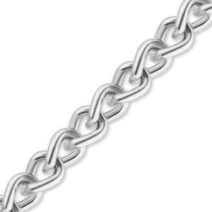Bulk / Spooled Wheat Curb Chain in Sterling Silver (1.00 mm - 4.40 mm)